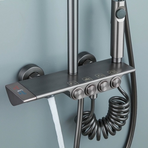 Sen cây điều chỉnh nhiệt độ màu ghi xám cao cấp GRÜNDER GR-SN960K