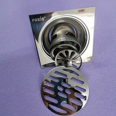 Thoát sàn chống mùi và côn trùng Foxis FX-T90 (120x120mm)