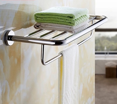 Giàn treo khăn phòng tắm inox 304 FX-7600