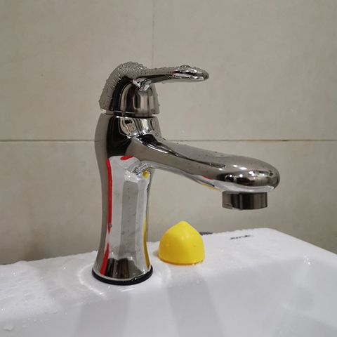 Vòi lavabo nóng lạnh inox 304 FX-528V