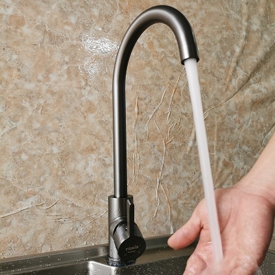 Vòi chậu rửa chén nóng lạnh  FX-632K