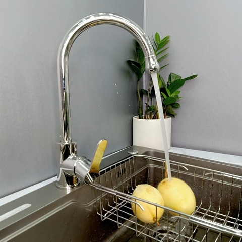 Vòi chậu rửa chén inox 304 GR-634G