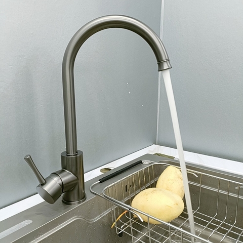 Vòi chậu rửa bát nóng lạnh GRÜNDER GR-635K