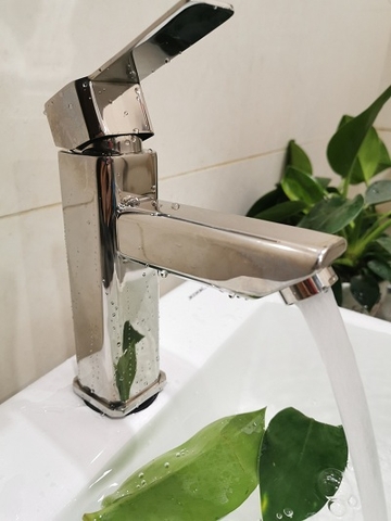 Vòi lavabo nóng lạnh  inox 304 FX-538V