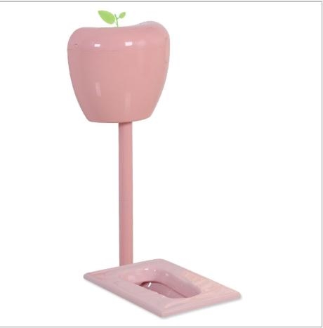 Xí xổm trẻ em màu hồng