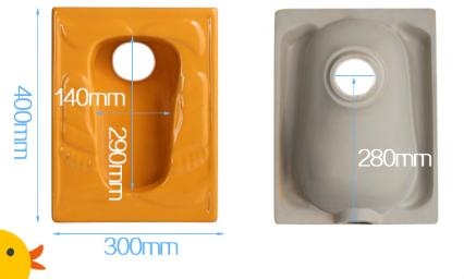 Xi xổm trẻ em màu xanh dương