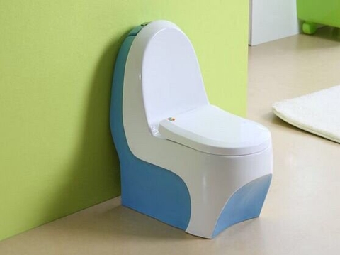 BỒN CẦU TRẺ EM CAO CẤP MÀU XANH DƯƠNG