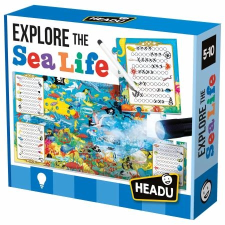 EXPLORE THE SEA LIFE - Bộ xếp hình và dụng cụ khám phá thế giới sinh vật biển