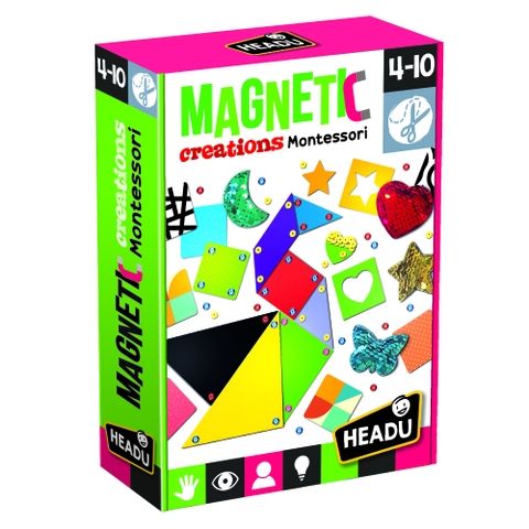 MAGNETIC CREATIONS - Bộ đồ chơi thủ công giúp thể hiển năng khiếu sáng tạo nghệ thuật