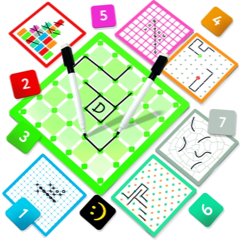 SEVEN GAMES - Bộ trò chơi rèn luyện trí não tổng hợp 7 trong 1