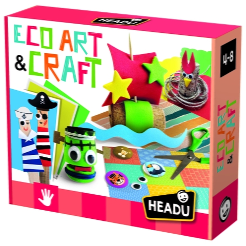 ECO ART & CRAFT - Bộ thủ công giúp trẻ sáng tạo nghệ thuật và sự khéo léo