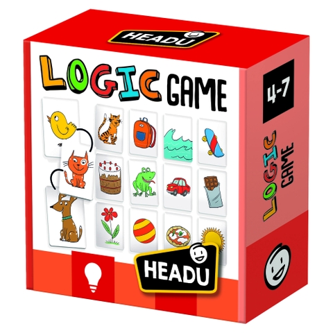 LOGIC GAME - Bộ thẻ chơi giúp phát triển trí thông minh logic và tư duy lập luận