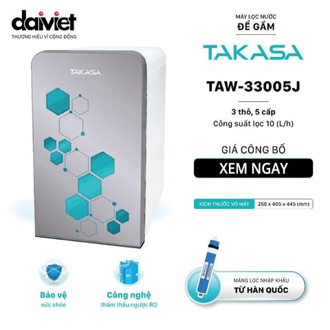 Máy Lọc Nước RO Để Gầm Đại Việt Takasa TAW-33005J
