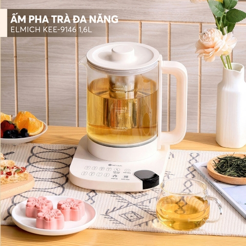 Ấm pha trà đa năng 1.6L Elmich KEE-9146, bảo hành 2 năm