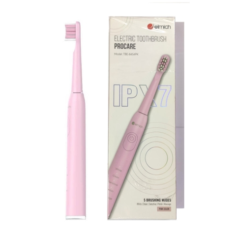 Bàn chải đánh răng điện Elmich Procare TBE-8454PK hồng