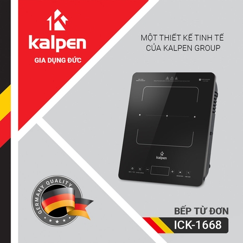 Bếp từ đơn Kalpen ICK-1668 công suất 2200w
