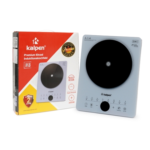 Bếp điện từ đơn Kalpen IK8 công suất 2000W, bảo hành 2 năm