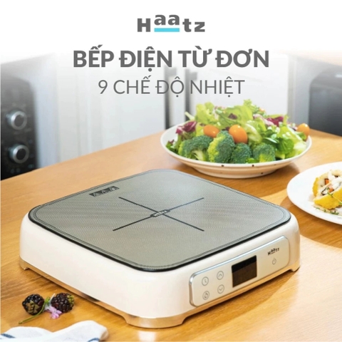 Bếp từ đơn HAATZ công suất 2100w nhỏ gọn thời trang