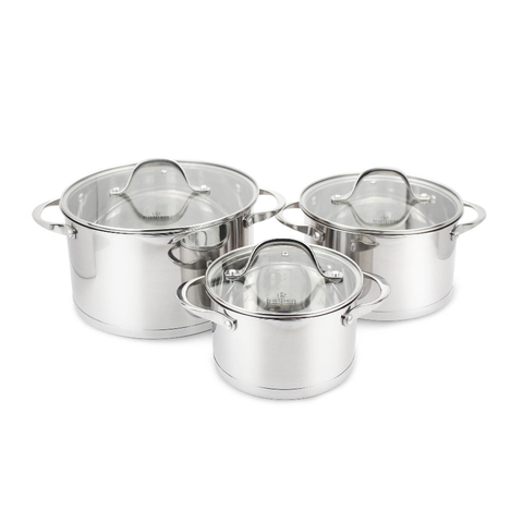 Bộ Nồi Inox 304 Cao Cấp 5 Đáy Kalpen Slamer SM1