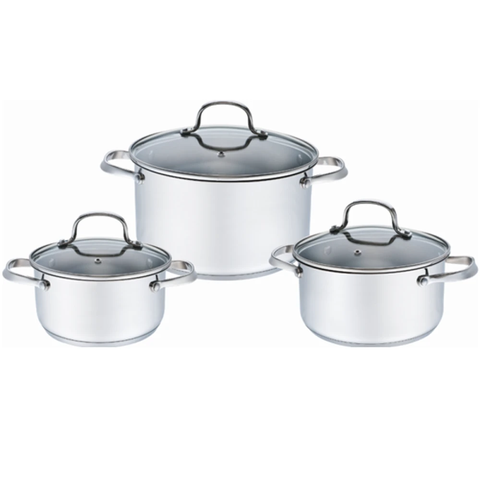 Bộ 3 nồi Inox 304 Elmich Smartcook SM3330 dùng bếp từ