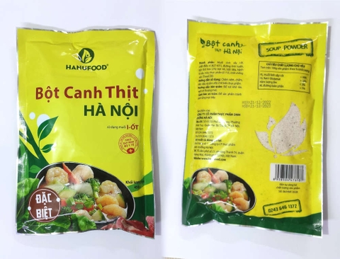 Bột canh thịt I-Ốt Hà Nội Hanufood 450gr