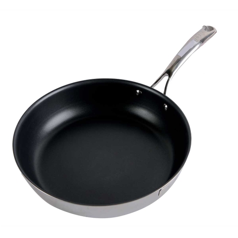 Chảo inox cao cấp 2 lớp đáy liền Tri-max 26cm EL-3739