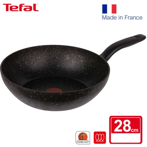Chảo chống dính sâu lòng đáy từ Tefal Meteor 28cm C6831922 - Made In France