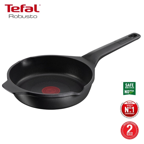 Chảo đúc cao cấp Tefal Robusto có miệng rót sz 20cm - E2490244