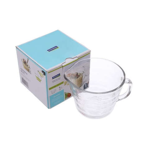 Cốc Thủy Tinh 500ml Có Vạch Chia Glasslock Hàn Quốc GL1475