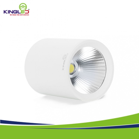 Đèn Ống Bơ Chiếu Rọi Kingled 15w Vỏ Trắng (OBR-15)