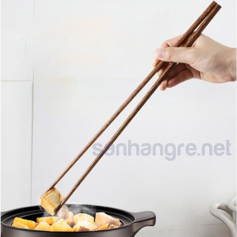 Đũa Gỗ Dừa Dài Dùng Để Xào Nấu dài 35-40cm