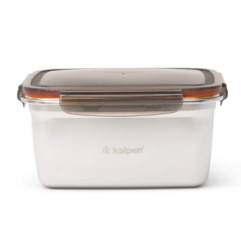 Hộp inox bảo quản thực phẩm dùng trong lò vi sóng Kalpen 2800ml