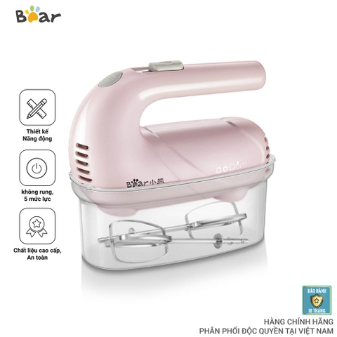 Máy đánh trứng cầm tay 5 tốc độ Bear DDQ-A01G1