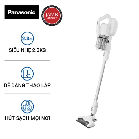 Máy hút bụi không dây siêu nhẹ Panasonic MC-SBV01W246 hàng chính hãng