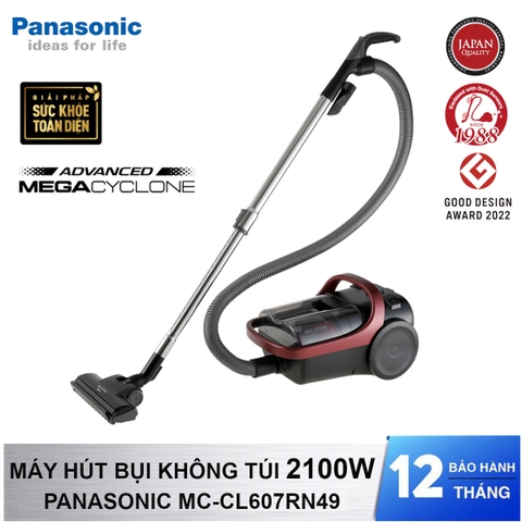 Máy hút bụi Panasonic MC-CL607RN49 công suất 2100W