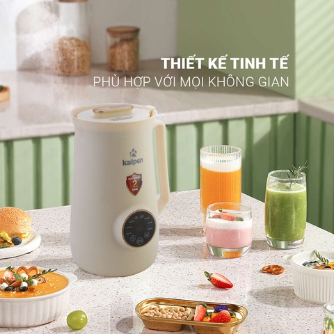 Máy nấu sữa hạt mini Kalpen H2 ( màu Hồng pastel )