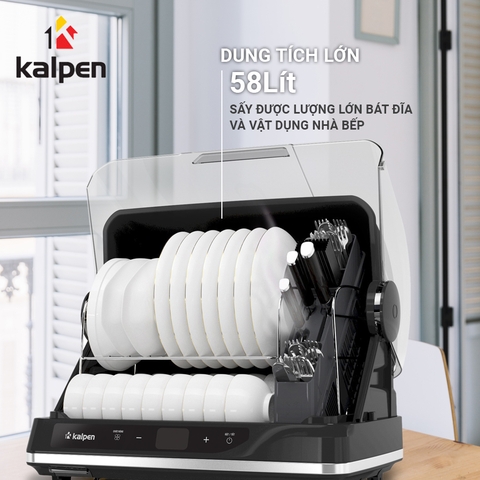 Máy sấy bát diệt khuẩn UV Kalpen DD99 dung tích 58L