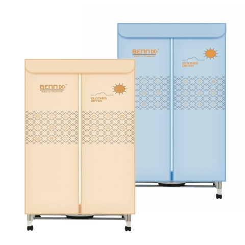 Tủ sấy quần áo Bennix Thái Lan BN-115BIG 1800W vàng