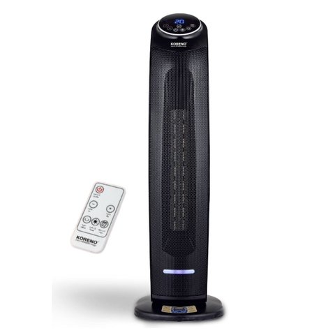 Quạt sưởi gốm Ceramic Koreno KN-555 công suất 2200W kèm khiển từ xa