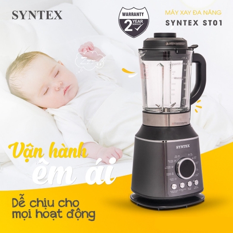 Máy xay nấu sữa hạt đa năng Syntex ST01 dung tích 2 lít 800W bảo hành 24 tháng