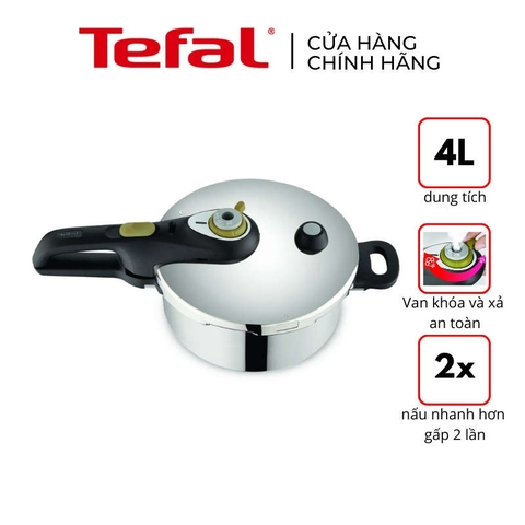 Nồi Áp Suất Cơ Inox Tefal Secure 5 Neo 4L P2534237