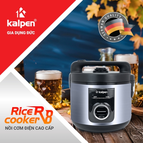 Nồi cơm điện cao cấp Kalpen R8 dung tích 1.2L chuẩn Đức, bảo hành 2 năm