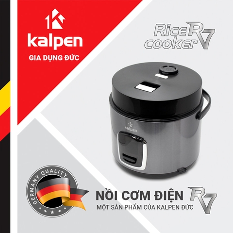 Nồi cơm điên 3D R7 kalpen chuẩn Đức dung tích 1.8L bảo hành 2 năm