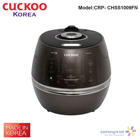 Nồi Cơm Điện Tử Cao Tần Cuckoo 1.8 Lít CRP-CHSS1009FN Xuất Xứ Hàn Quốc