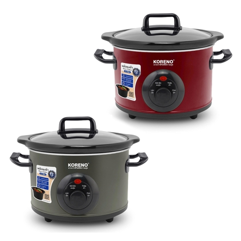Nồi nấu chậm hầm nhừ Koreno Thái lan KN-825 dung tích 2.5L