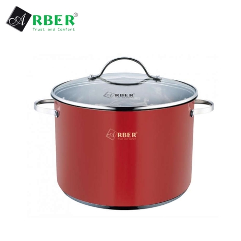 Nồi luộc gà Inox 304 Arber Đức AN28SMD size 28cm dung tích 11L