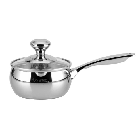 Quánh Inox 304 đúc liền khối 3 lớp Fivestar Plus 12cm có miệng rót