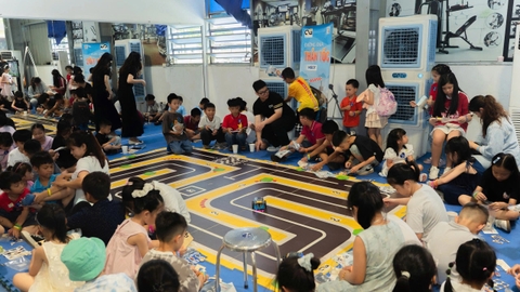 Dịch vụ tổ chức sự kiện STEM Robot cho con em của cán bộ thuộc các công ty liên doanh, công ty nước ngoài