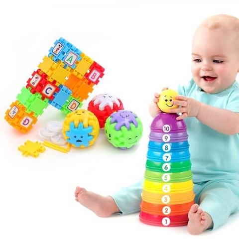 Tiêu chí chọn đồ chơi phát triển trí tuệ cho bé 7 tháng