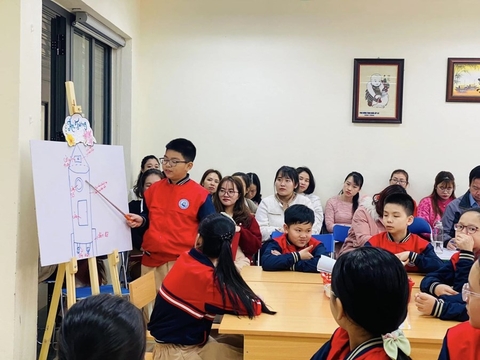 Sản phẩm STEM lớp 5 giúp học sinh phát triển và hội nhập
